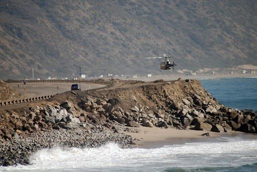 accidentes automovilísticos en Malibú