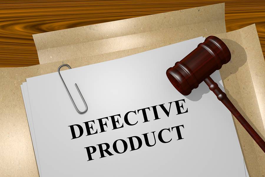 Defective Product personal injury claims