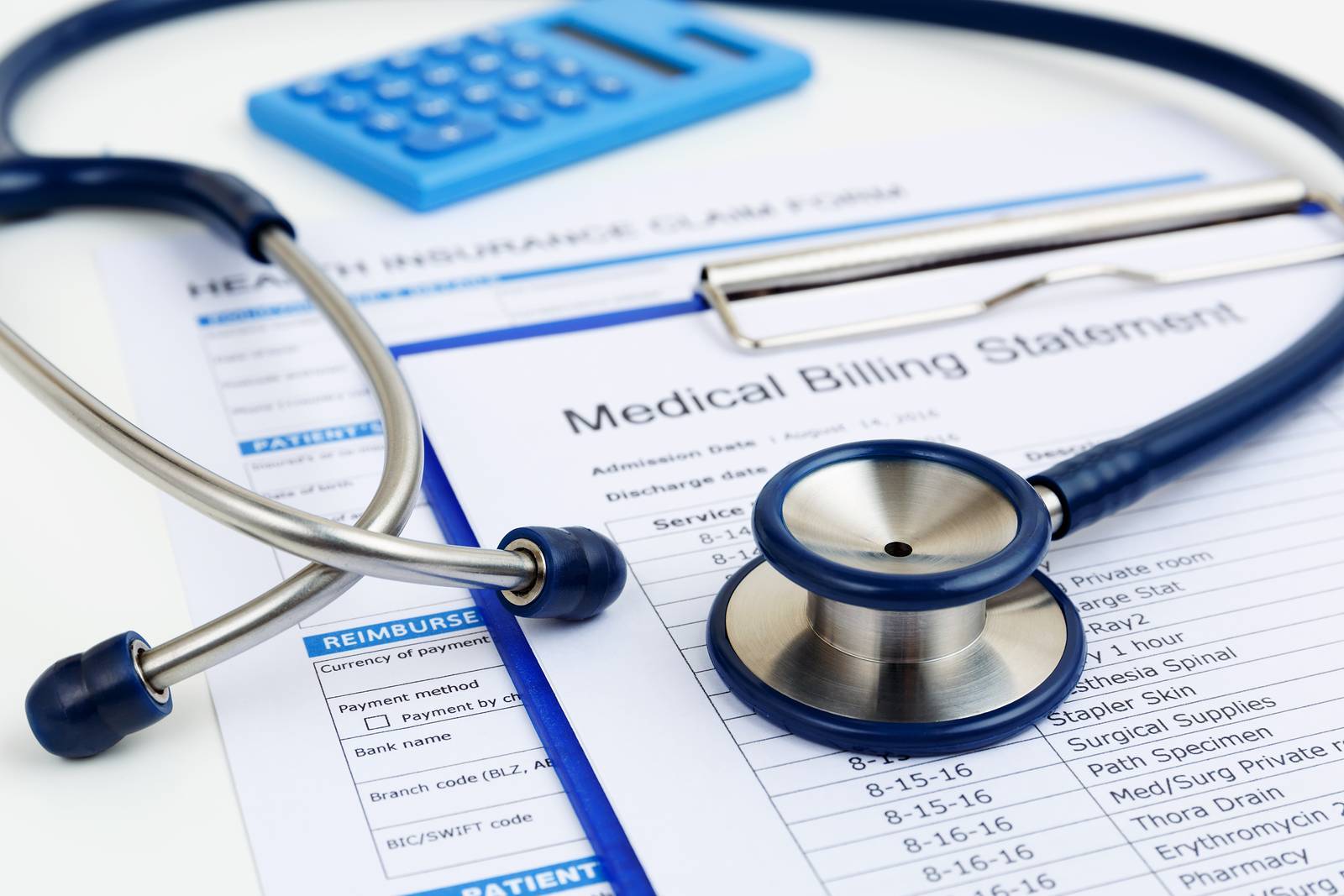 medical bill for personal injury claim