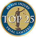 Brain Injury Top 25Trail lawyers