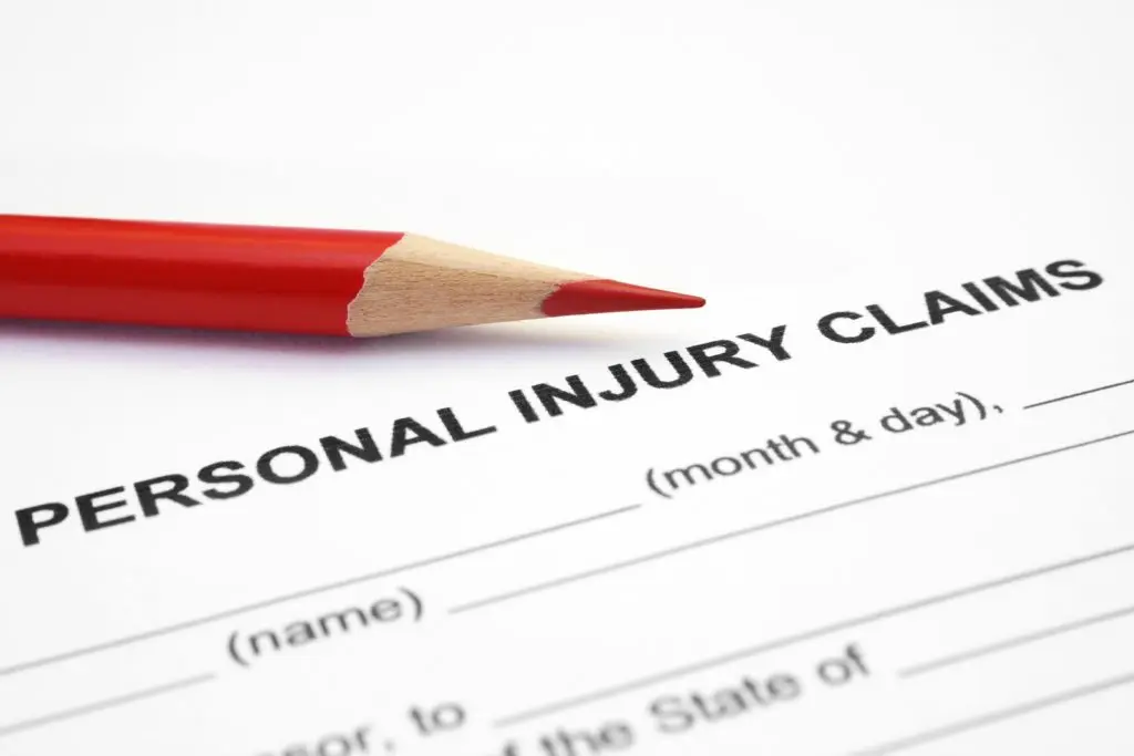 Personal Injury claim