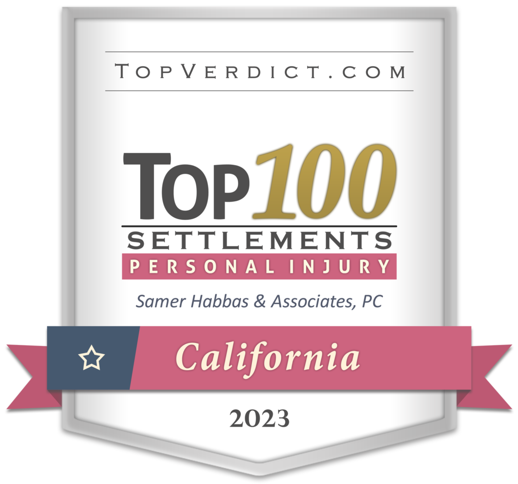 Top 100 Personal Injury Settlements in California in 2023.