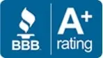 Better Business Bureau accredited business, Seal A+ Rating
