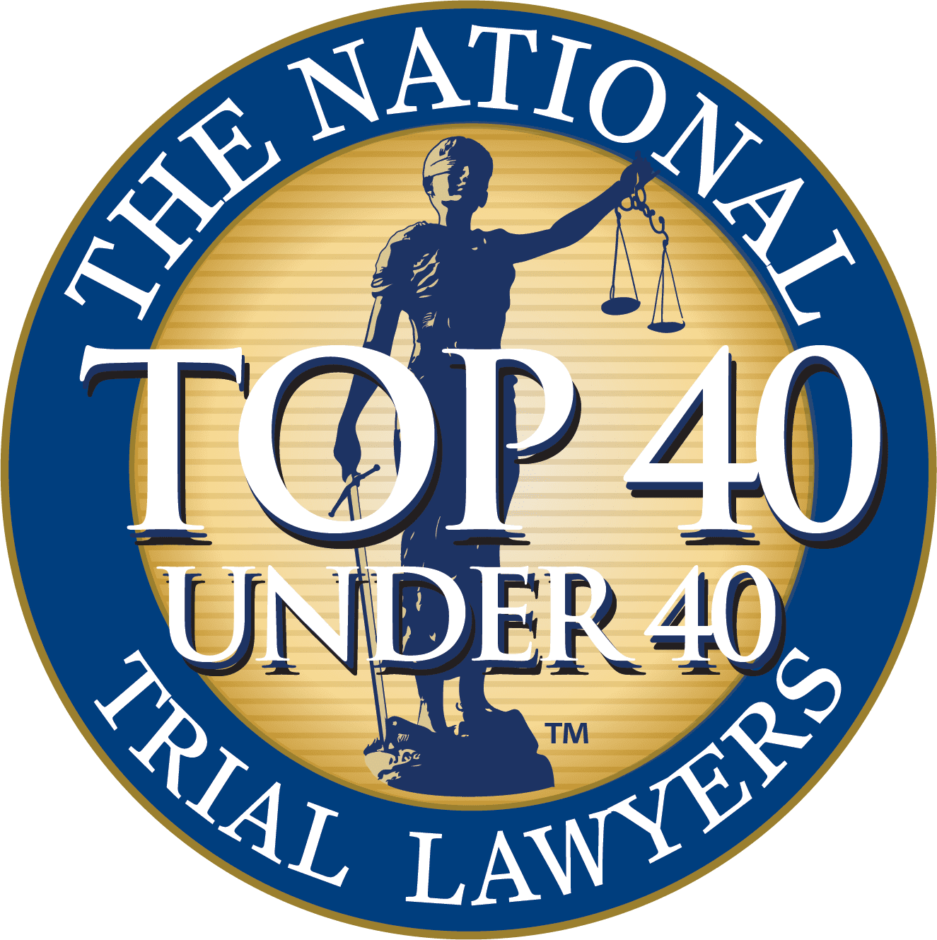 The National Trail Lawyers Badge: Adam Kocaj  Selected in too 100 Trail Lawyers 