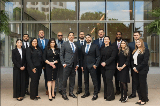 Samer Habbas with Team