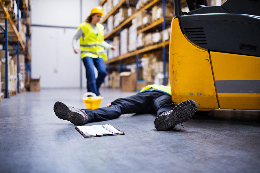 forklift accident